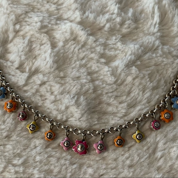 Brighton Adjustable Flower Necklace. EUC - Picture 5 of 11